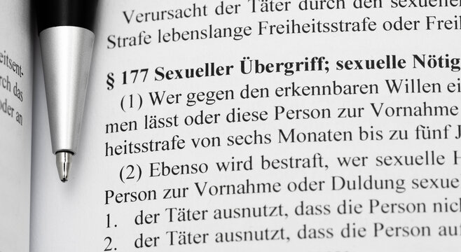 Sexueller &Uuml;bergriff, Paragraph, Artikel 177, Strafgesetzbuch
