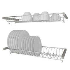 Architectural Decoration Built in dish rack for kitchen 3D model