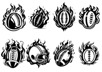 Logo futbol americano © Antonio