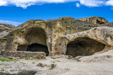 Uplistsikhe City Caves in Gori Region, Georgia 