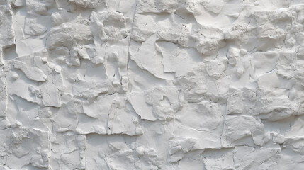texture old walls painted with white paint. Generative Ai. 