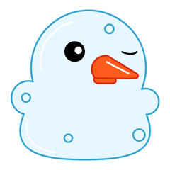 vector sticker design with cute animals