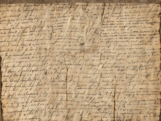 old paper letter texture background