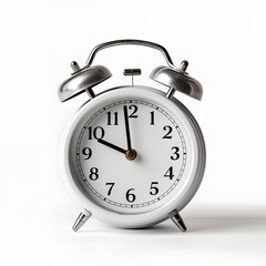 Alarm Clock on White Backgroud