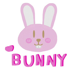 Obraz premium easter bunny rabbit