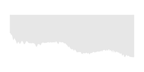 Torn Sheet Paper Illustration. Torn or ripped paper sheet. Scrapbook edge, notebook tear or blank page split illustration. Abstract realistic ornament or decoration clip art for banner background.