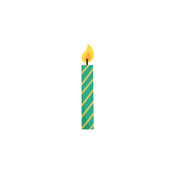 Illustration set of birthday party icons