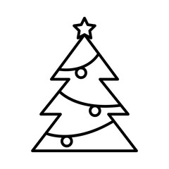 Christmas tree icon