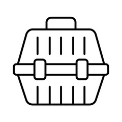 Pet carrier icon