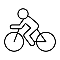 Obraz premium Cycling icon