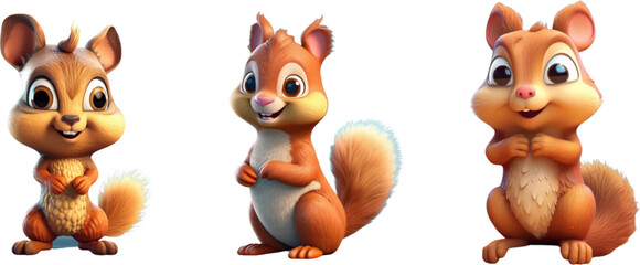 cute sheep in 3d style.