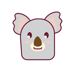 Free vector colorful cute animal collection