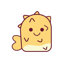 Free vector colorful cute animal collection