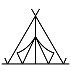 Tent icon