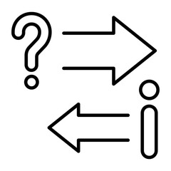 Question & answer icon