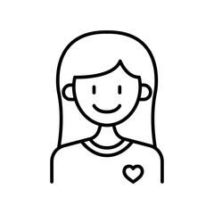 Female Volunteer icon