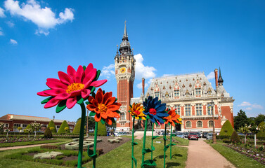 Calais (Pas de Calais / France) - Beffroi et Hôtel de ville	