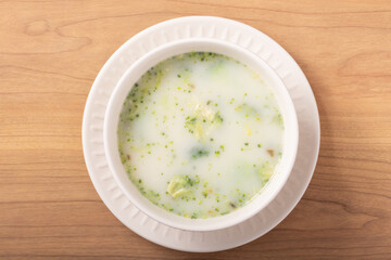 ブロッコリーのポタージュスープ