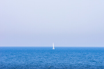 Obraz premium Small Sailing Boat