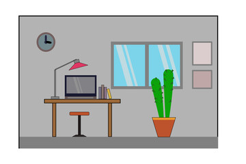 room interior home furniture