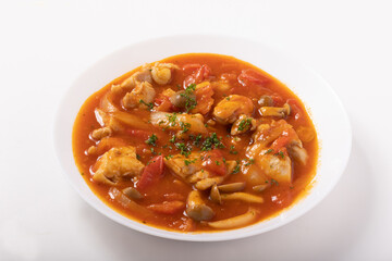 チキンのトマト煮込み