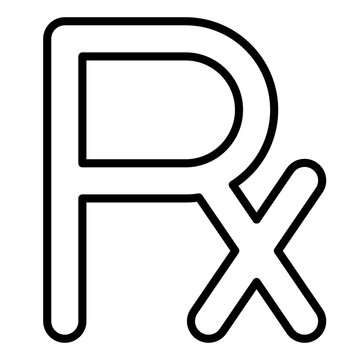 Px, pharmacy icon