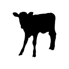 cow silhouette