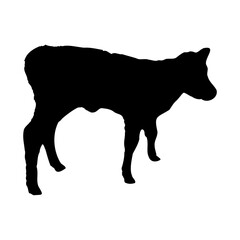 cow silhouette