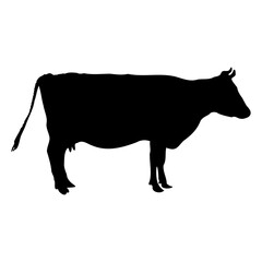 cow silhouette