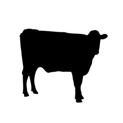 cow silhouette