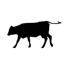 cow silhouette