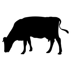 cow silhouette