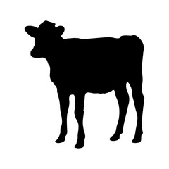 cow silhouette