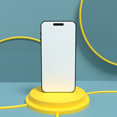 3D Model Phone Mockup