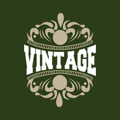 Vector Decorative Vintage Typography Elements, Greeting Card Design, Fancy Ornament Calligraphic Invitation, Retro Style Ribbon Labels And Badges