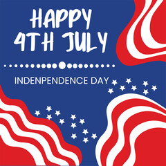 indenpendent day background 4th of july united state of america.