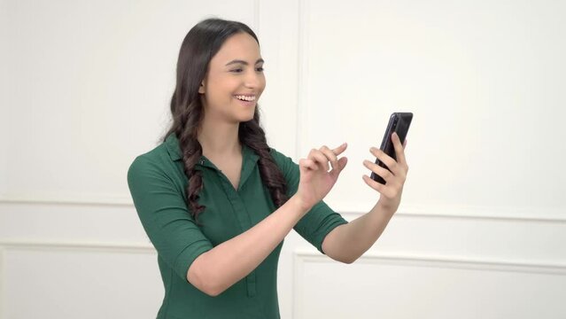 Indian girl found a match on Tinder
