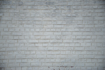 Grunge brick wall, white texture grunge background