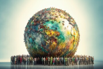 World population day. importance of understanding global population trends and their implications, Demographics, population. July 11thbHoliday. Awareness Of Global Populations Problems.