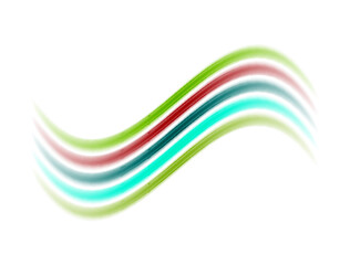 A vibrant and playful design featuring rainbow-color lines arranged in a dynamic composition, perfect for adding a pop of color to any project