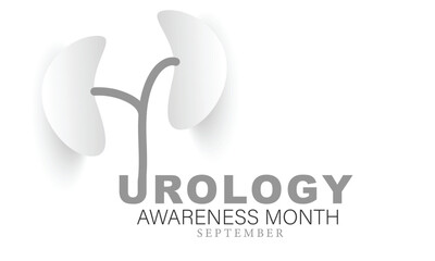 Urology Awareness Month. background, banner, card, poster, template. Vector illustration. - Powered by Adobe