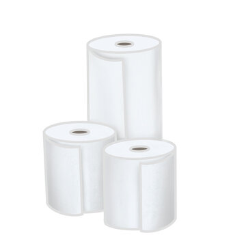 Toilet paper in bathroom 