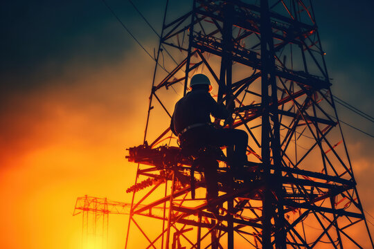 Captivating image captures the essence of innovation and precision in the electrical engineering field.