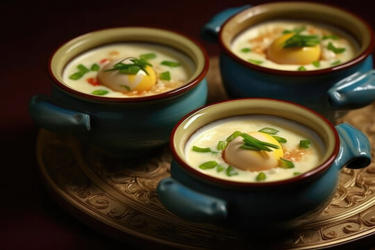 Steamed Eggs. Generative AI