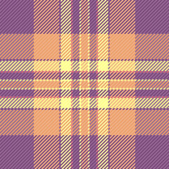 Background plaid pattern of check texture fabric with a textile tartan vector seamless.
