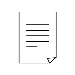 Paper document icon
