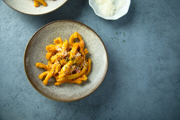 Traditional homemade pasta Carbonara