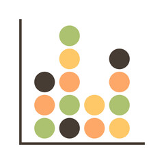 Vector entrepreneurship flat color icons