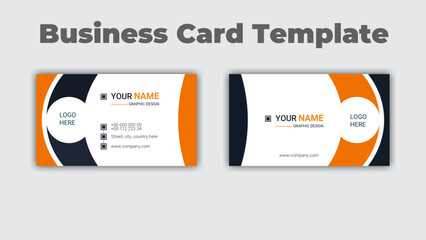 Modern business card design 