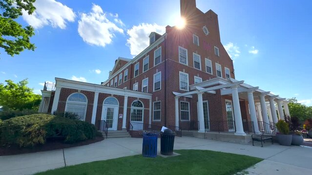 Pan View of the Turner Hall at the University of Maryland